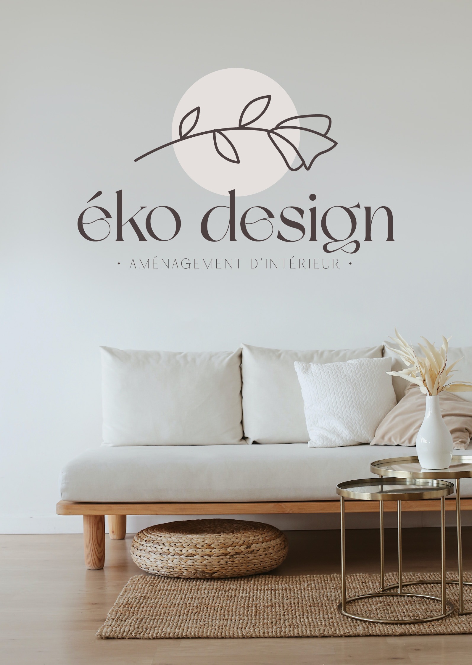 portfolio projet branding supports com éko design